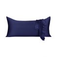 thumbnail image 1 of Unique Bargains Silky-Soft Satin Pillow Cases with Zipper Long Pillowcase Pillow Covers, 1 of 8