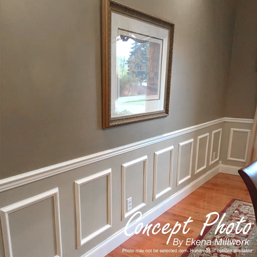 16 W X 20 H X 1 2 P Ashford Molded Classic Wainscot Wall Panel Walmart Com Walmart Com