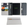 Rocketbook Capsule 2.0 Folio Cover for Core, Panda and Fusion - 100% Recyclable Cover with Pen Holder, Magnetic Clasp & Inner Storage - Gray, Executive Size 6" x 8.9"