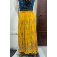 thumbnail image 2 of Women tie dye Skirts Trendz Sequined Crinkle Broomstick Gypsy Long Skirt Yellow, 2 of 2