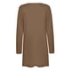 thumbnail image 5 of Chaquetas y prendas de vestir casuales sin capucha de manga larga para mujer, blusa informal de manga larga de color con bolsillo y cárdigan con botones, chaqueta pull-up de algodón sintético para muj, 5 of 6