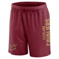 thumbnail image 2 of Men's Fanatics Wine Cleveland Cavaliers Post Up Mesh Shorts, 2 of 3