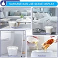 thumbnail image 7 of XUXRUS Bathroom Small Trash Bags 3 Gallon Garbage Bags for Home Office,78 Count,White,Fits 2-3 Gallon Bins., 7 of 7