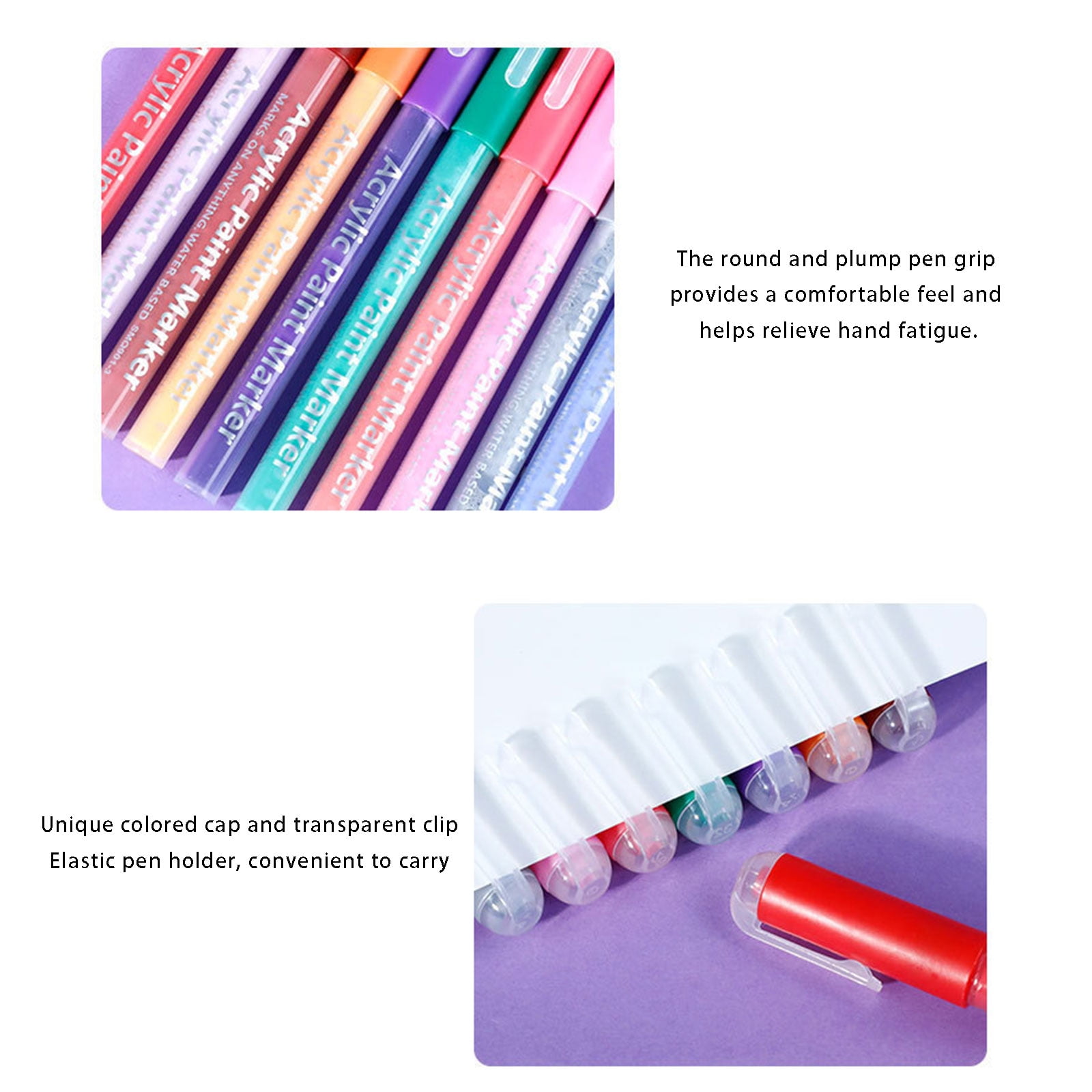 Pack of Drawing Pen Acrylic Nails Pens Set for Art and Design High Precisions Point Quick Drying Inks Practical Use