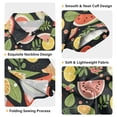 thumbnail image 3 of Dailycode Small Short Sleeve Button Down Shirts Orange Leaf Strawberry Watermelon Casual Shirt 3-10 Years, 3 of 9