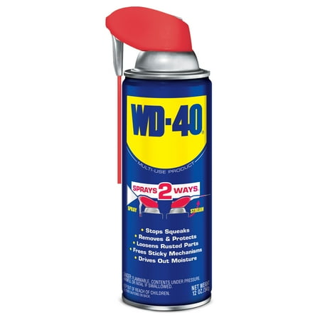 - WD 40 Multi Use Lubricate With Smart Straw, 12 Oz