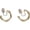 Mosquito Coil Swirl Clip on, variant on Gold Color C Shape Clip on Hoop Earrings Women Fashion Statement Ear Cuff Earrings Charm Ear Clip
