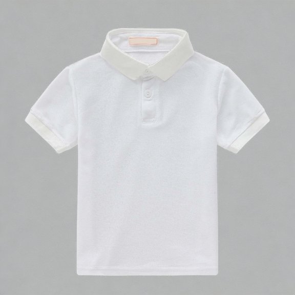 Krdevn Boys Girls Classic Pique Polo Shirt Short Sleeve Breathable Cotton Blend Casual School Uniform Top,8-9 Years