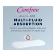 thumbnail image 3 of Carefree Acti-Fresh Regular Pantiliners Unscented (Pack of 5), 3 of 4