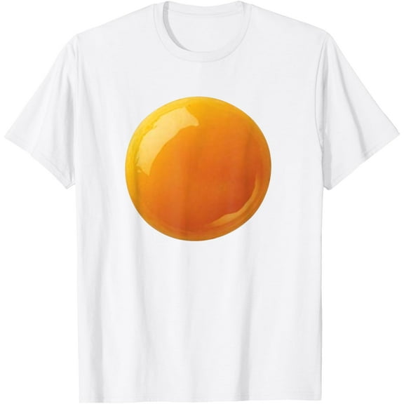 t-shirt Devilled Egg Yolk Halloween Costume Funny T-ShirtMen and women can wear white T-shirts, gifts. Age: M,，L，XL，2XL,3XL, 4XL