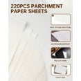thumbnail image 3 of Baklicious 220 Pcs 9x13 in Parchment Paper Sheets Pre-Cut Non-Stick Parchment Baking Paper, 3 of 7