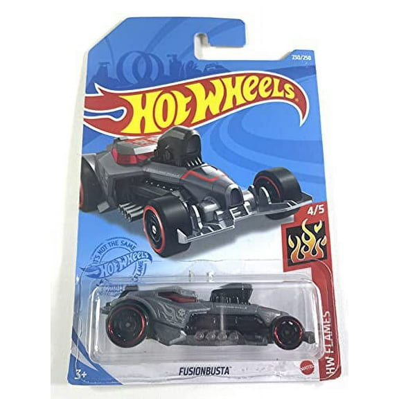 Hot Wheels Fusionbusta, HW Flames 4/5 SILVER 230/250