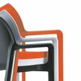 thumbnail image 3 of Compamia Diva Chaise d'Extérieur en Résine pour Salle à Manger de Patio avec Accoudoirs, Vert Tropical, 3 of 13
