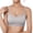 Grey, variant on Seamless Bras for Women Adjustable Strap Cross Back Padded Full Coverage Bra Everyday Bra