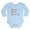 Sky Blue, variant on CafePress - Crawl Walk Row Body Suit - Long Sleeve Cotton Baby Bodysuit