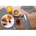 thumbnail image 6 of Cotton Clinic 100% Cotton Cloth Dinner Napkins - Pack of 12 - 17x17 inches - Gray, 6 of 7