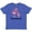 Vintage Royal Blue, variant on Inktastic Grandma Loves Me Flamingo Grandchild Youth T-Shirt