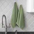 thumbnail image 4 of RITZ Royale Collection 100% Combed Terry Cotton, Oversized Kitchen Towel Set, 2-Pack, Solid, Juniper, 4 of 6