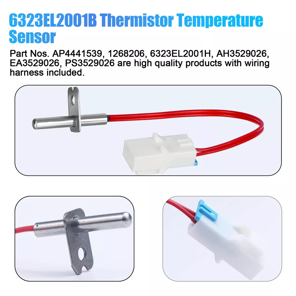 CIRCLE- 6931El3003D 6931El3001E 6323El2001B Thermostat Sensor Kit Fit For Lg Dryer