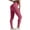 Pink, variant on Yoga Leggings for Women Oversized Casual Slim Yoga Pants Spandex Elastic High Waist Full Length Pants Solid Trousers for Ladies Tiktok Trend Items Beach Black