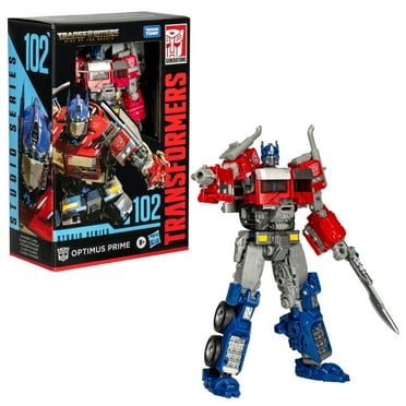 Transformers Studio Series Voyager Class Transformers: Rise of the Beasts 102 Optimus Prime 6.5” Action Figure, 8 