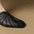 thumbnail image 4 of Women's Closed Toe Mule Flats, Breathable Mesh Slip On Casual Shoes with Low Wedge Heel, 4 of 5