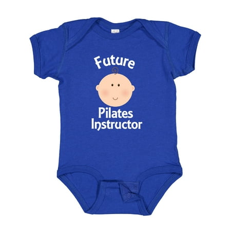 

Inktastic Future Pilates Instructor Occupation Gift Baby Boy or Baby Girl Bodysuit