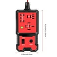 thumbnail image 2 of Car Relay Tester Voltage Tester Automotive Electronic Relay Tester LED Indicator Light Universal 12V Car Battery Checker, 2 of 5