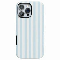 Blue Stripes Phone Case Compatible with iPhone 11 12 13 14 15 16 Pro Max