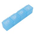 thumbnail image 4 of Pills Case Pills Pills Organizer, Pills Organizer Medicine 28 Grids Weekly Medicine Reminder Case Portable Pills Container Intelligent Time Reminder Medicine Box for Reminder, 4 of 8