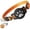 Orange, variant on Dog Collar Compatible with Airtag, Reflective Pet Neck Strap with Integrated GPS Tracker Case and Bell, Anti-Lost Tracker Holder for Small Medium Dogs and Cats, 6 Colors