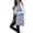 Gray, variant on Womens Puffer Vest Full Zipper Hooded Long Quilted Jackets Sleeveless Fall Winter Warm Coat Outerwear with Pockets