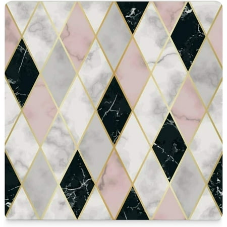 

Printed Square Colorful Marble Design Ceramic Coasters with Cork-Backed for Coffee Drink Cup Mat Absorbent Stone Coaster Set of 4/6