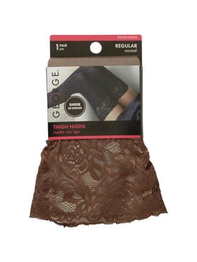 Sheer Lace Top Thigh Hi