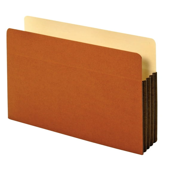 [IN]PLACE File Pocket with Tyvek Gussets, Legal, 3 1/2" Expansion, 10/BX