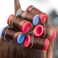 thumbnail image 4 of 16pcs Hot Curler Clips Stainless Steel Hot Rollers Curlers Replacement Rollers Securing Pin, 4 of 8