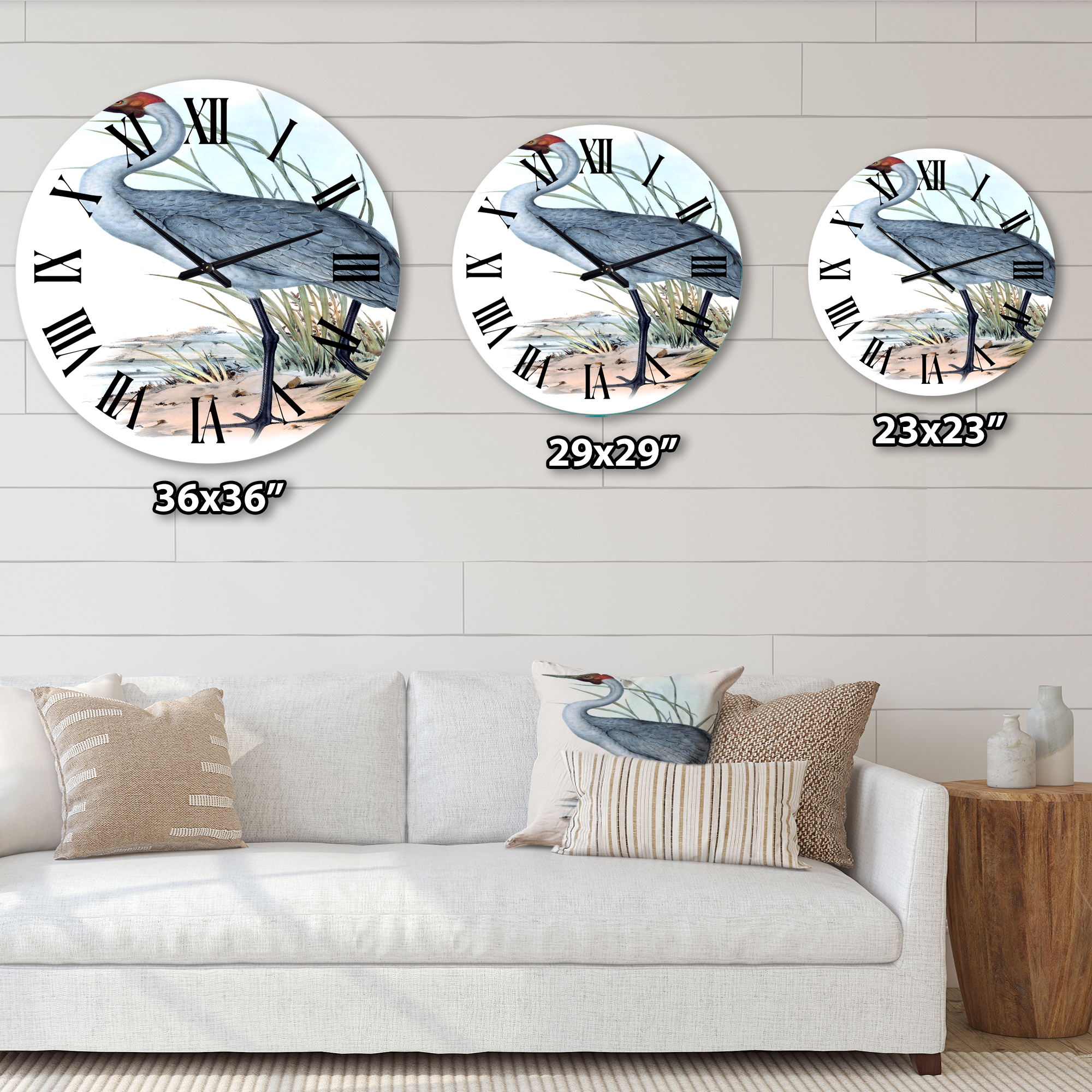 Designart 1 in Traditional Wall Clock