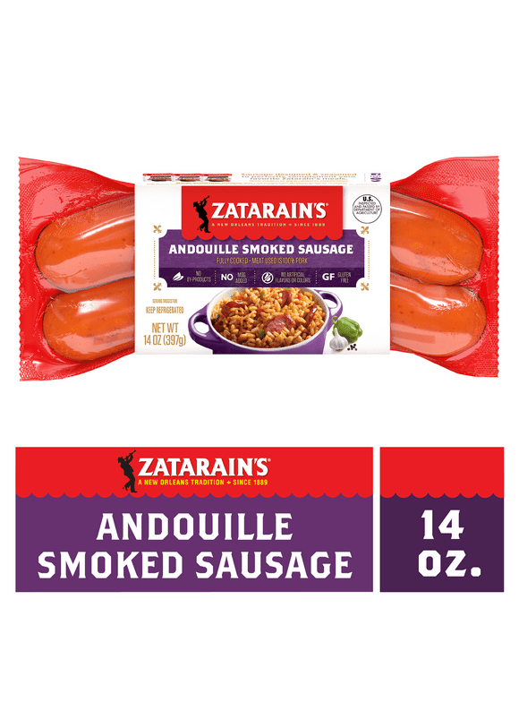 Andouille sausage in Sausages