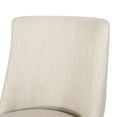 thumbnail image 6 of GDF Studio Gladwin Contemporary Fabric Dining Chairs, Set of 4, Beige and Natural, 6 of 7