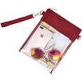Clear Crossbody Purse Bag Stadium Approved,Clear Bag with Adjustable
