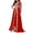 Red, variant on Awdenio Two Piece Fall Outfits For Women 2023 Women's Casual Lace Patchwork Stand Collar Long Sleeve Dresses And Pants Medieval Suits Sets