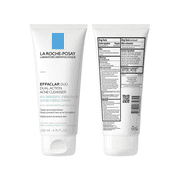 La Roche-Posay Effaclar Duo 4% Benzoyl Peroxide Acne Face Wash for Oily Skin, 6.76 fl oz