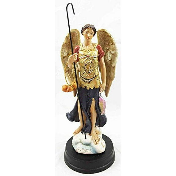 Archangel Raphael God's Healing Angel 5" Inch Holy Religious Figurine Altar Sculpture