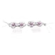 thumbnail image 5 of 2 Piezas Boda Nupcial Pta Flor Cristal Pinzas para El Cabello Peine Joyería - Púrpura, tal se describe Macarena Flor de la horquilla china, 5 of 7