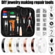 thumbnail image 2 of Juego De Herramientas Para Hacer Joyas, Pinzas, Alicates, Tijeras Para Pulsera Diy, Collar, Pendientes, Kits Para Hacer Joyas Con Bolsa De Tela Oxford Kearding HA023673-00, 2 of 7