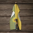 thumbnail image 4 of Summer Sunflowers Natural Ear Black and Tan Doberman Pinscher Kitchen Towel, 4 of 5