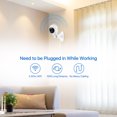 ZOSI 1080P HD Indoor Home WiFi Security Camera with Night Vision & 2