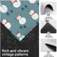thumbnail image 3 of Blue Christmas Snowman Pattern Kitchen Rugs Sets Of 3,Kitchen Runner Rugs Non Skid Washable,Decorative Kitchen Floor Mats for Kitchen,Sink,Laundry,17"x30"+ 17"x47" + 17"x59", 3 of 6