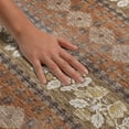 thumbnail image 3 of Addison Rugs Mayfield Premium Machine Washable Transitional Stripes Terracotta Rectangle Rug, 10' x 14', 3 of 8