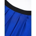 thumbnail image 5 of iiniim Kids Girls School Uniform Cheerleading Performance Skorts Skater Tennis Scooter Pleated Skirts Blue 10, 5 of 7